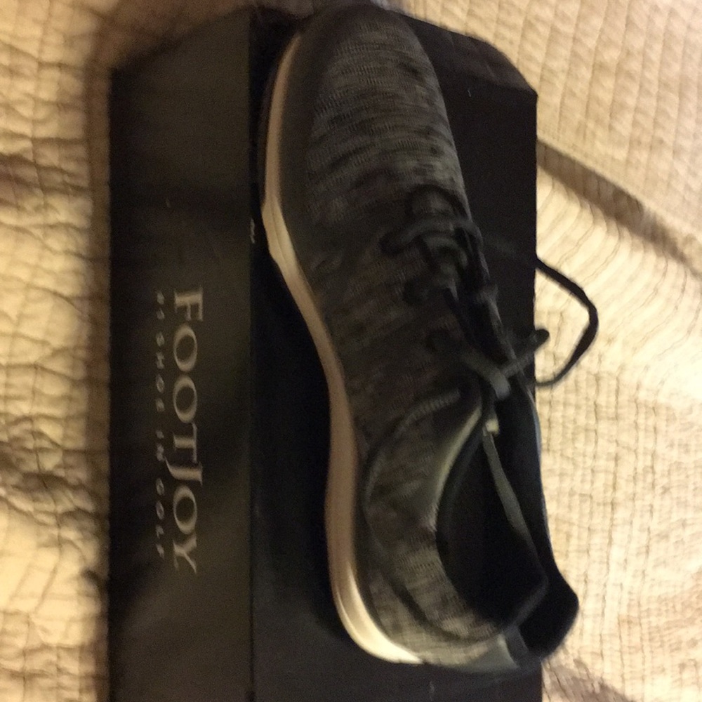 New-by FoootJoy size 8.5 women’s golf shoes.
